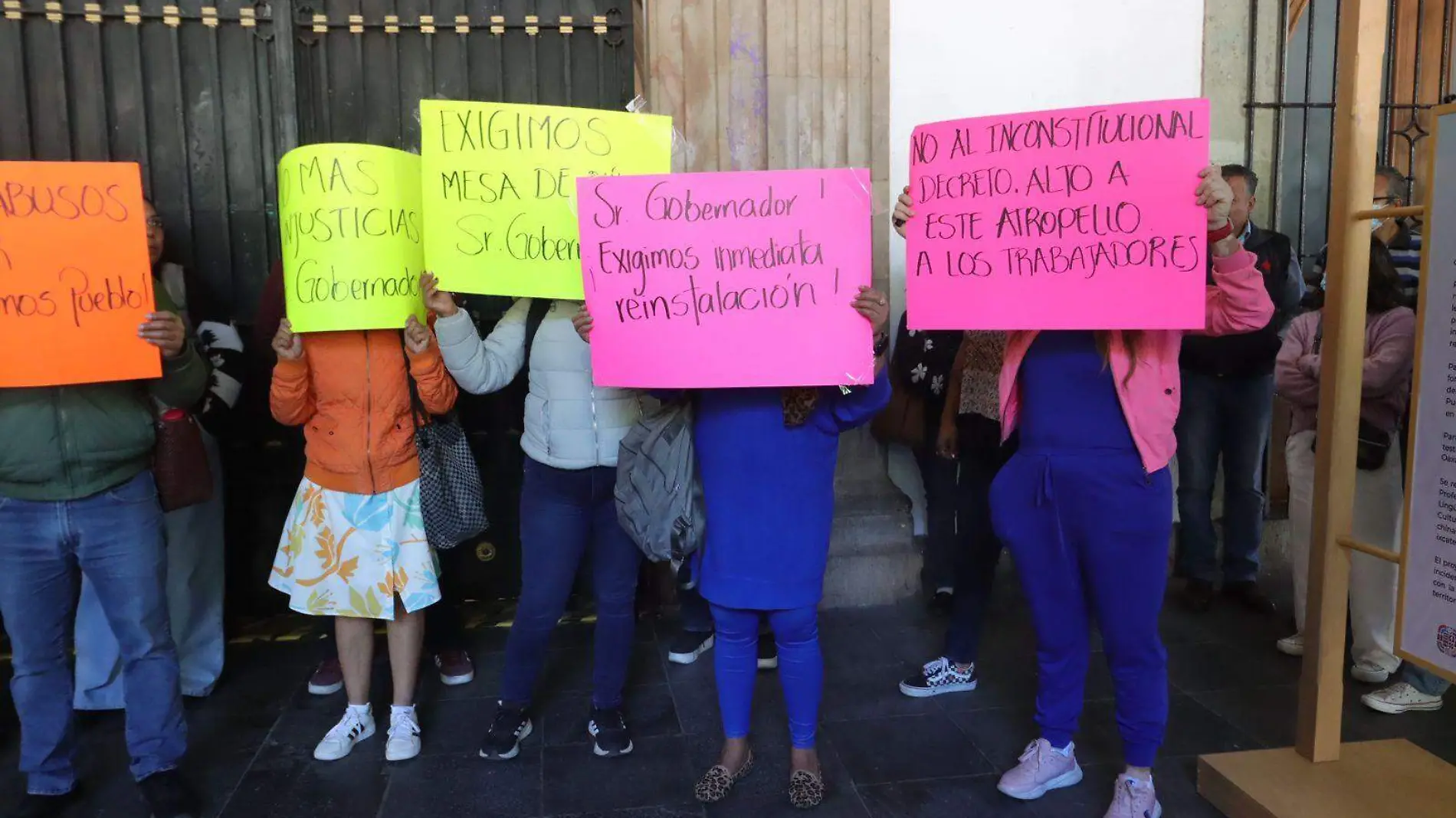 protestas en oaxaca 